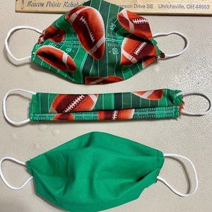 Football Face Mask Handcrafted